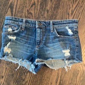 Joe’s mini jean shorts